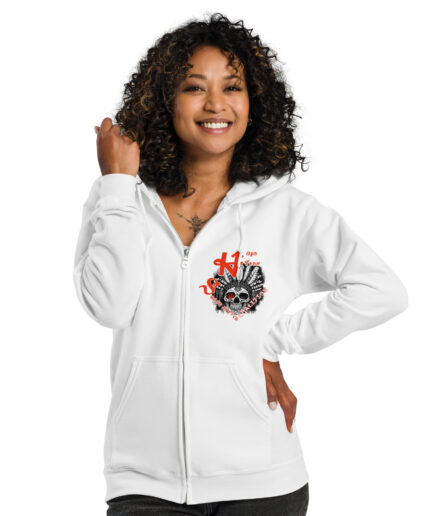 Unisex heavy blend zip hoodie